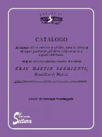  Catlogo de Fray Martn Sarmiento; Ver los detalles